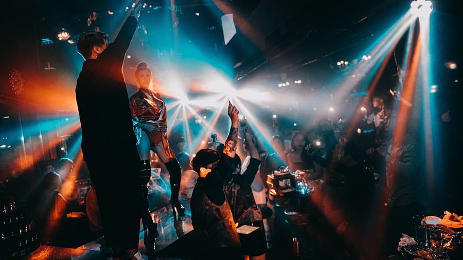 People at a club
