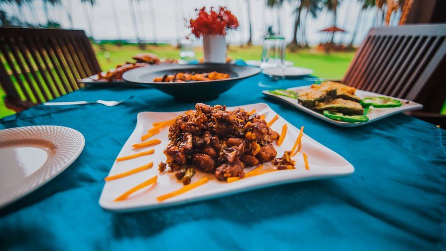 Blue Sky Restaurant food our Port Blair Resort