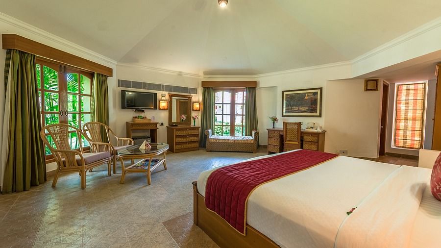 Pool Side Cottage Room at Chariot Beach Resort in Mahabalipuram 2
