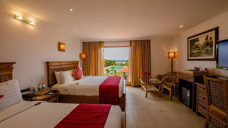 Sea View Room at Chariot Beach Resort in Mahabalipuram 2