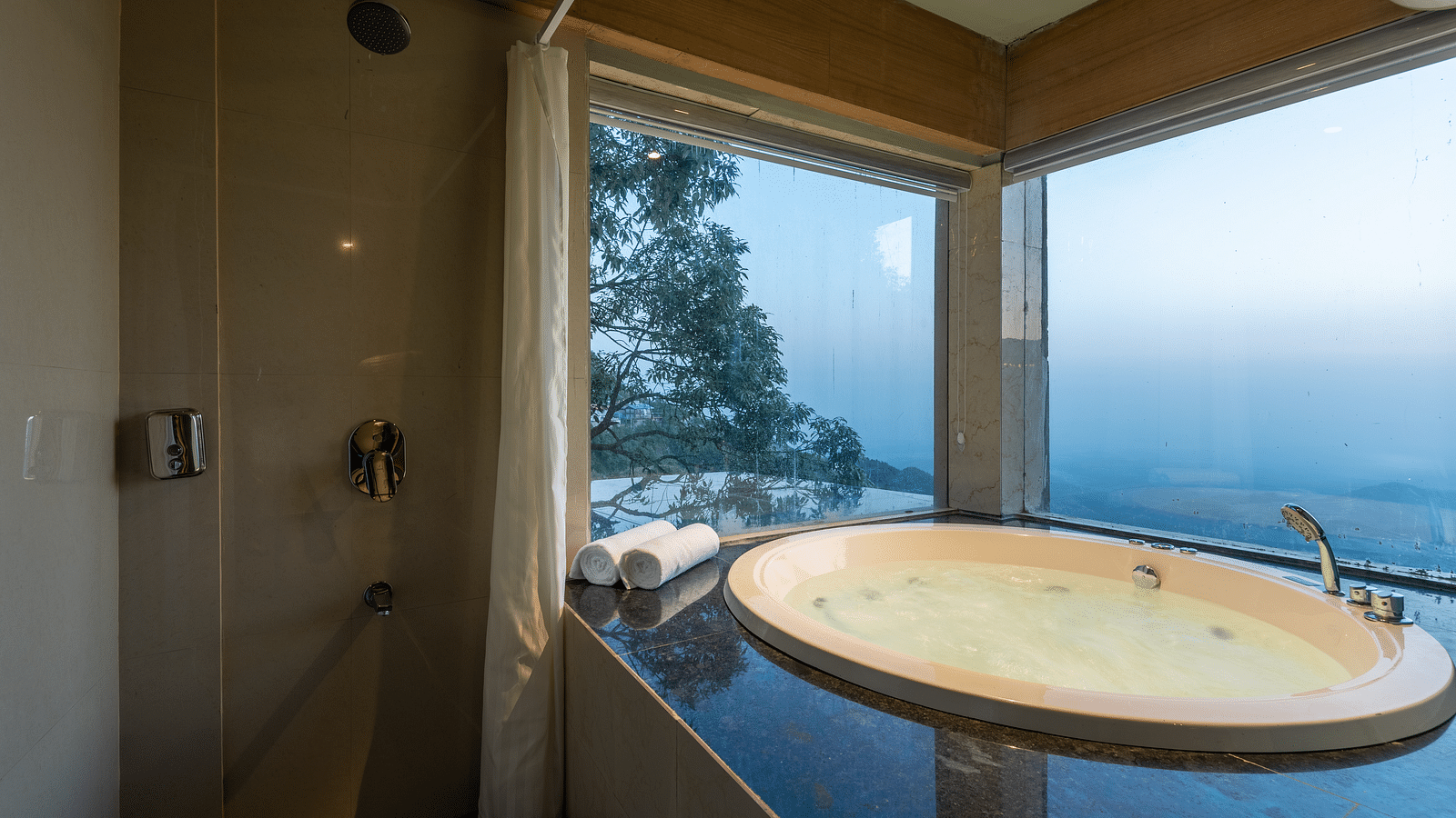 View of sauna at DLS Highland Resort and Spa, Mussoorie.