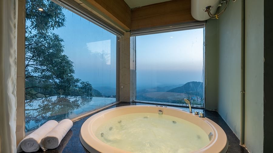 View of a sauna at DLS Highland Resort and Spa, Mussoorie.