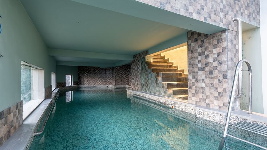 Indoor pool at DLS Highland Resort and Spa, Mussoorie.