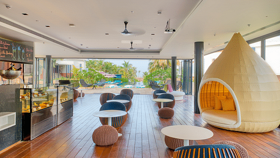 Interior View of the Cerulean Restaurant in Benaulim South Goa 2