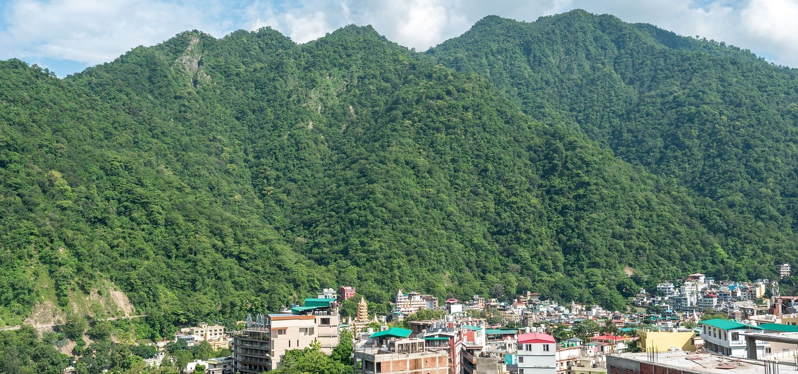Hiil view with clear sky near Regenta Inn DLS, Rishikesh.