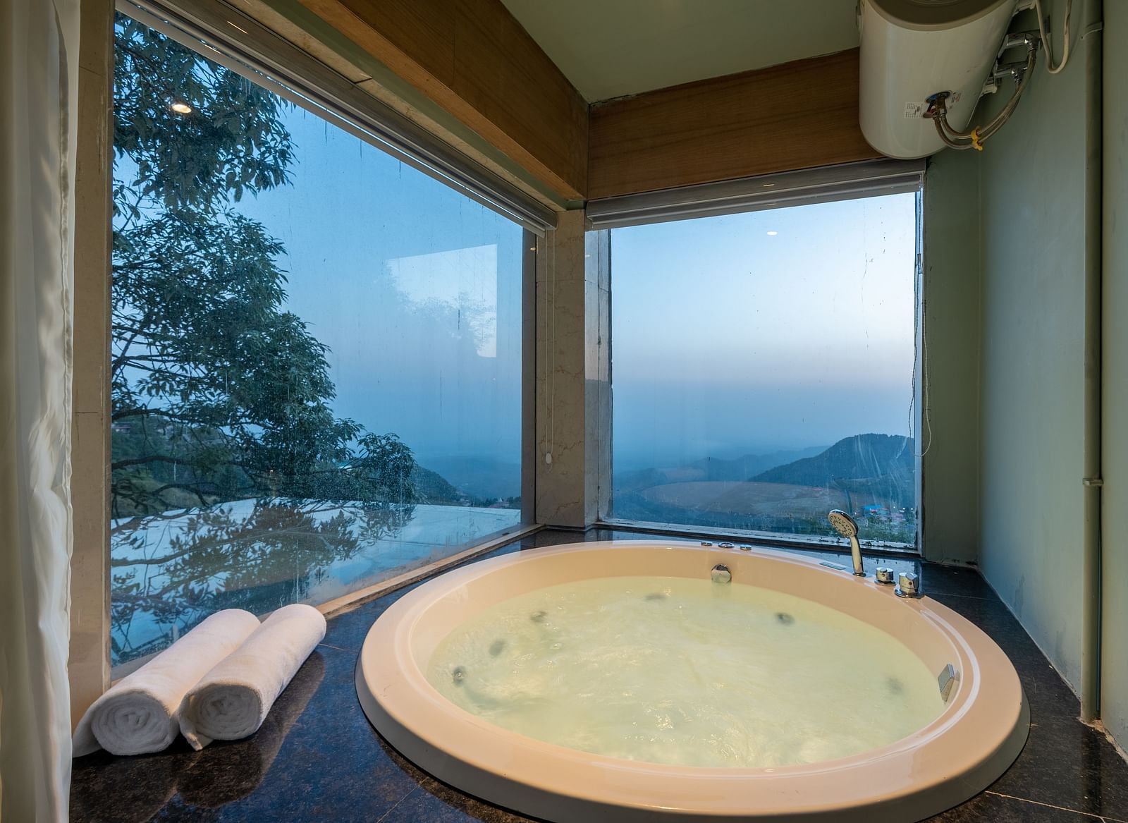 View of a sauna at DLS Highland Resort and Spa, Mussoorie.