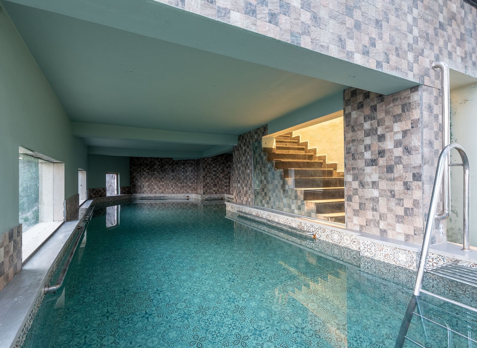 Indoor pool at DLS Highland Resort and Spa, Mussoorie.