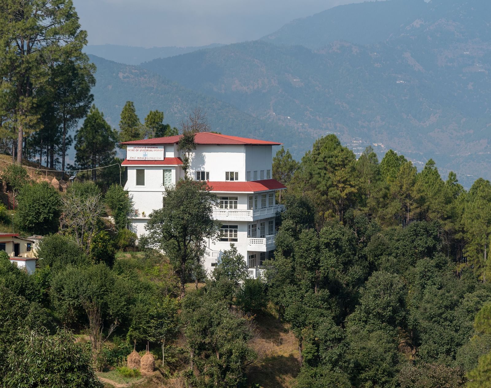 left side view from hotel