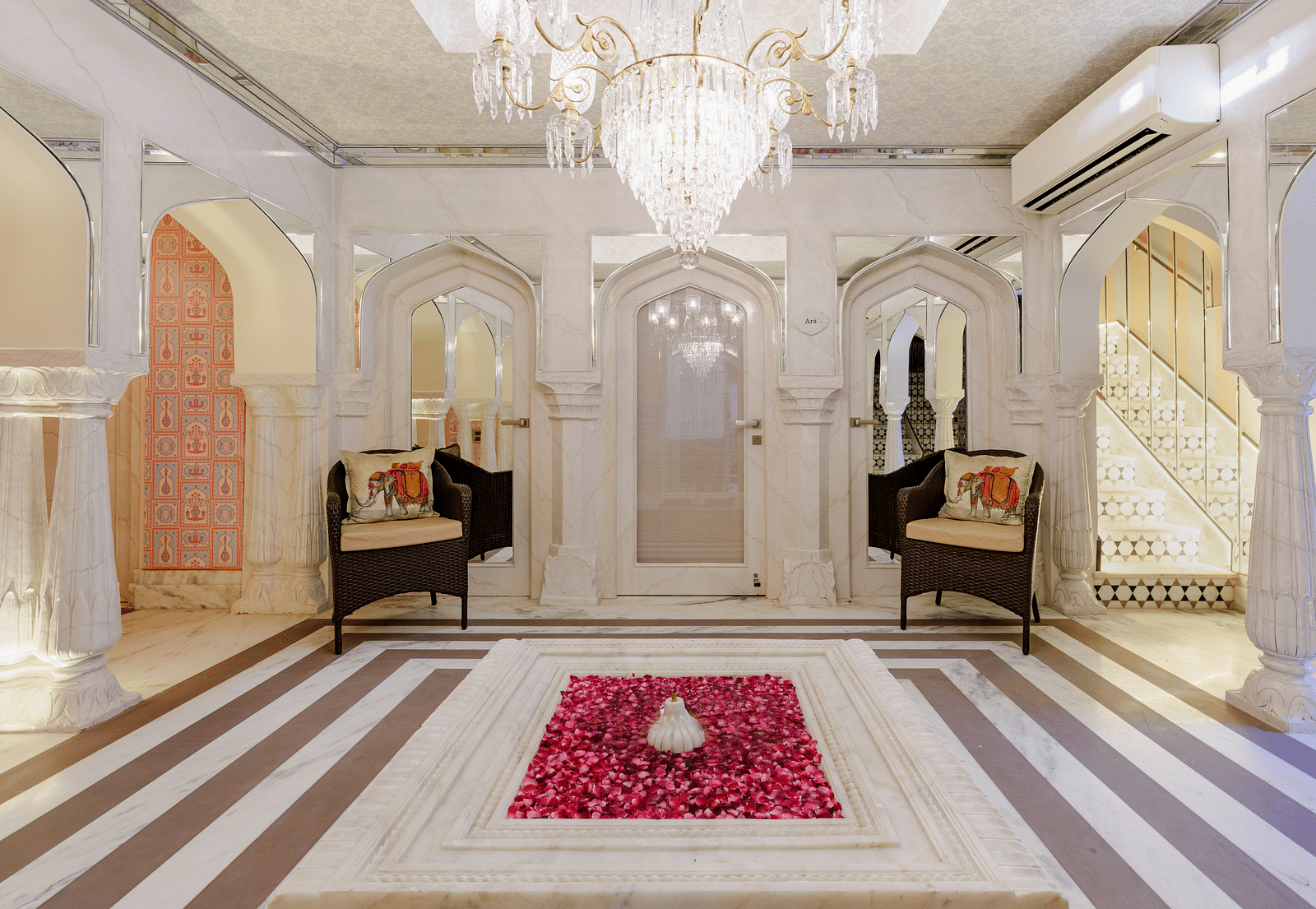 Rich Interiors in Surya Haveli Jaipur