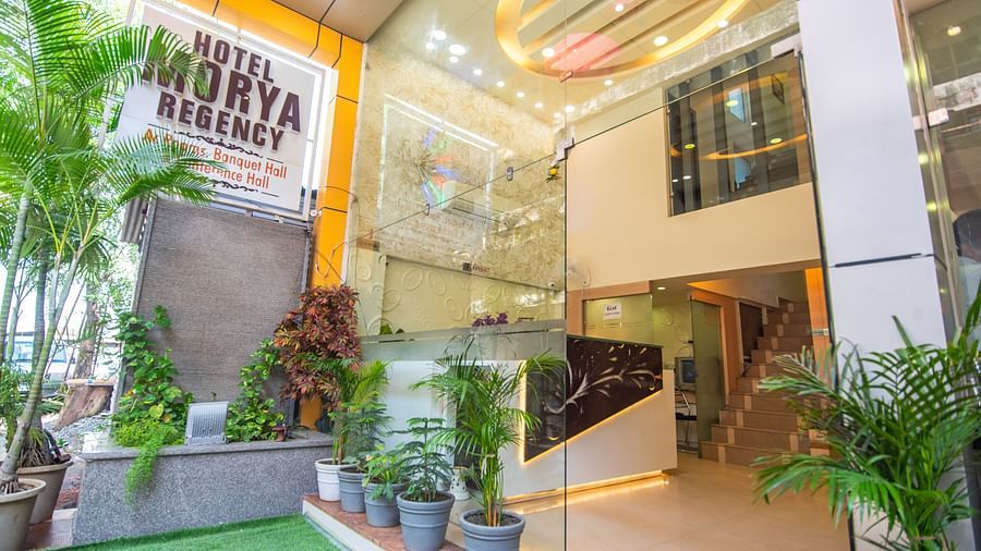 Main gate of Hotel Morya, Bhopal