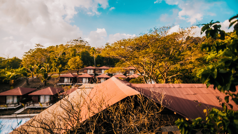 Exterior shot of Symphony Samudra Beachside Jungle Resort And Spa, a 5-star resort in Port Blair