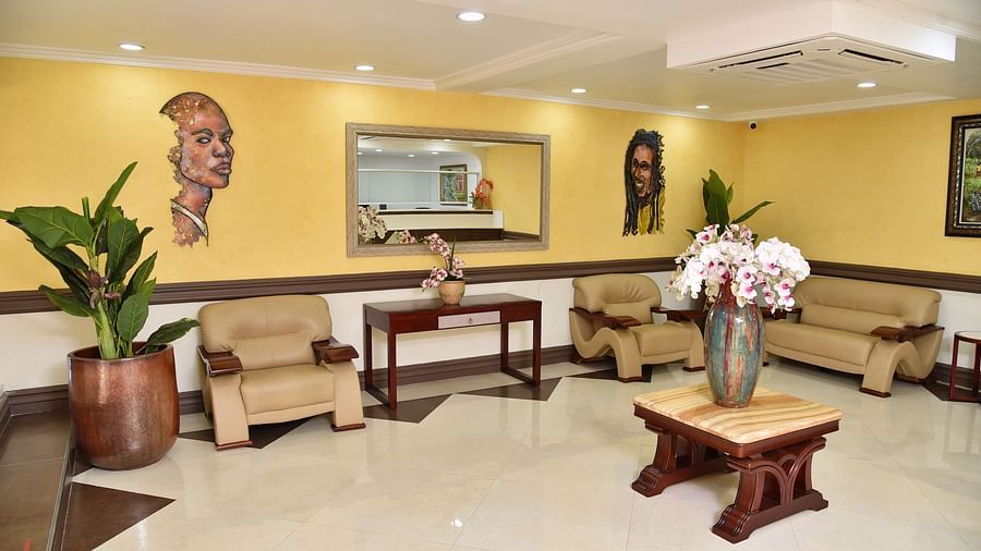 hotel lobby at Grand A View Hotel