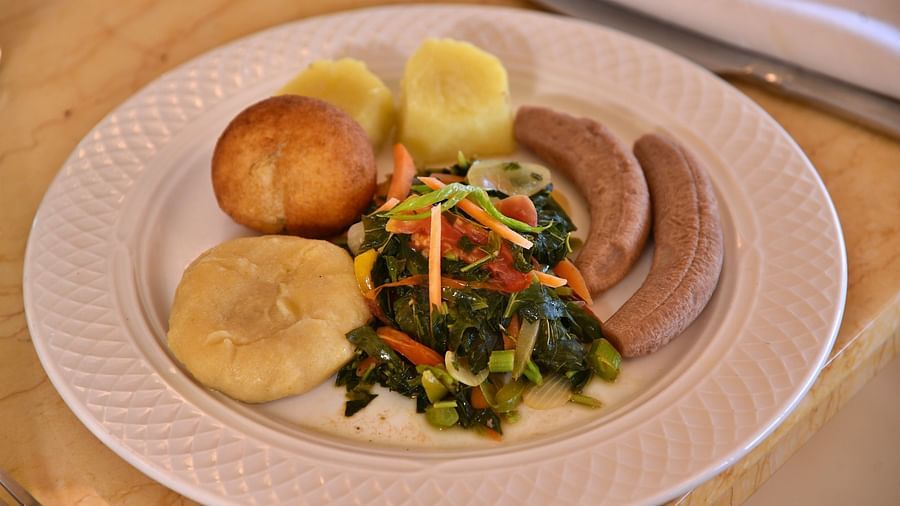 food at la vista restaurant at our hotel