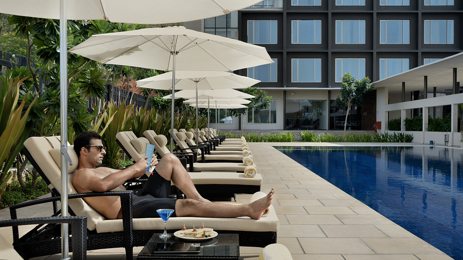 Poolside Marasa Sarovar Premiere Tirupati Best Hotels in Tirupati Sarovar Hotels 1