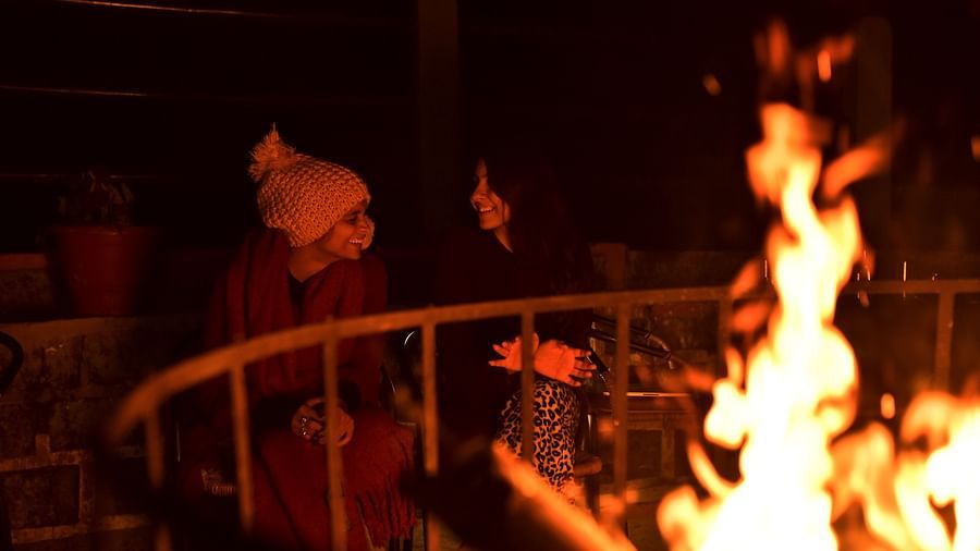 Bonfire at Polo Orchid Resort, Cherrapunji Resort