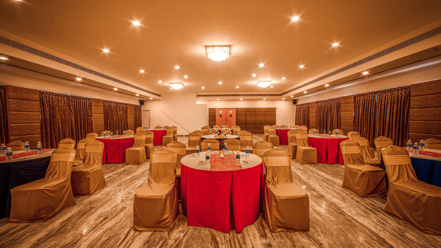 overview of the Event hall at our hotel in Chennai Central - Raj Park Hotel, Chennai