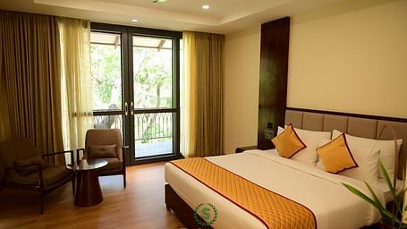 Coffee Cottage with Balcony Room at The Silver Sky Hotels and Resorts, Chikkamagaluru
