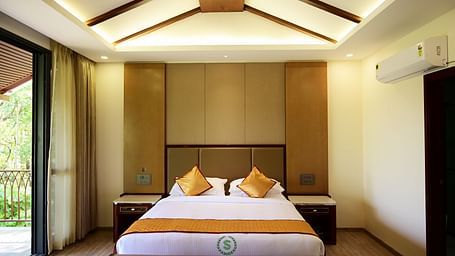 Interior of Serenity Suites at Patio at The Silver Sky Hotels and Resorts, Chikkamagaluru 1