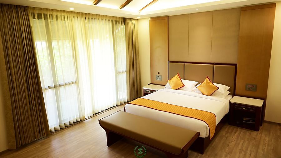Interior of Serenity Suites at Patio at The Silver Sky Hotels and Resorts, Chikkamagaluru 2