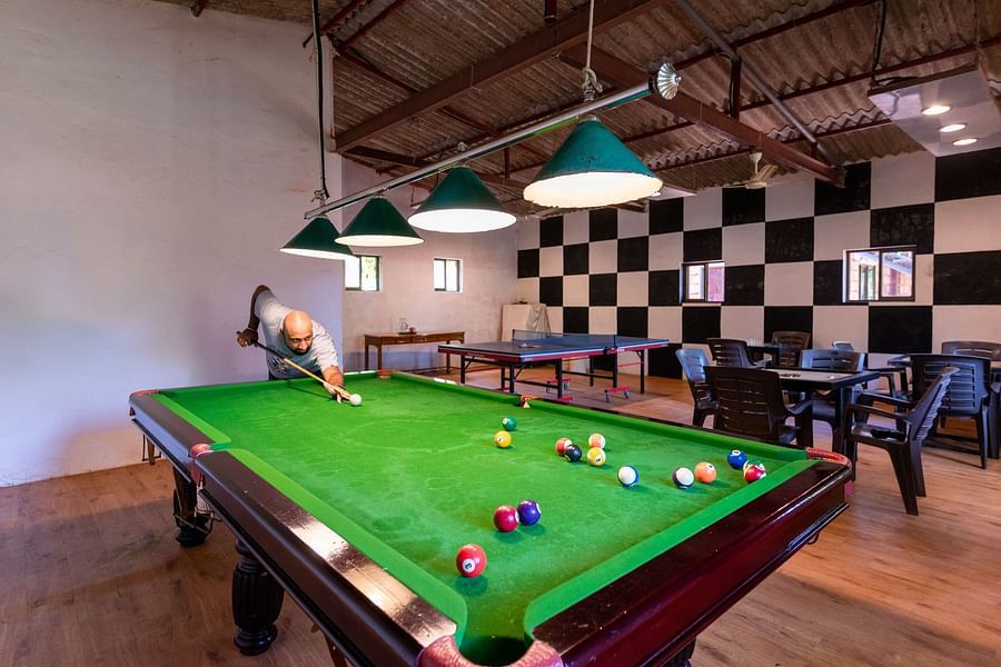 Lotus eco beach resort, pool table