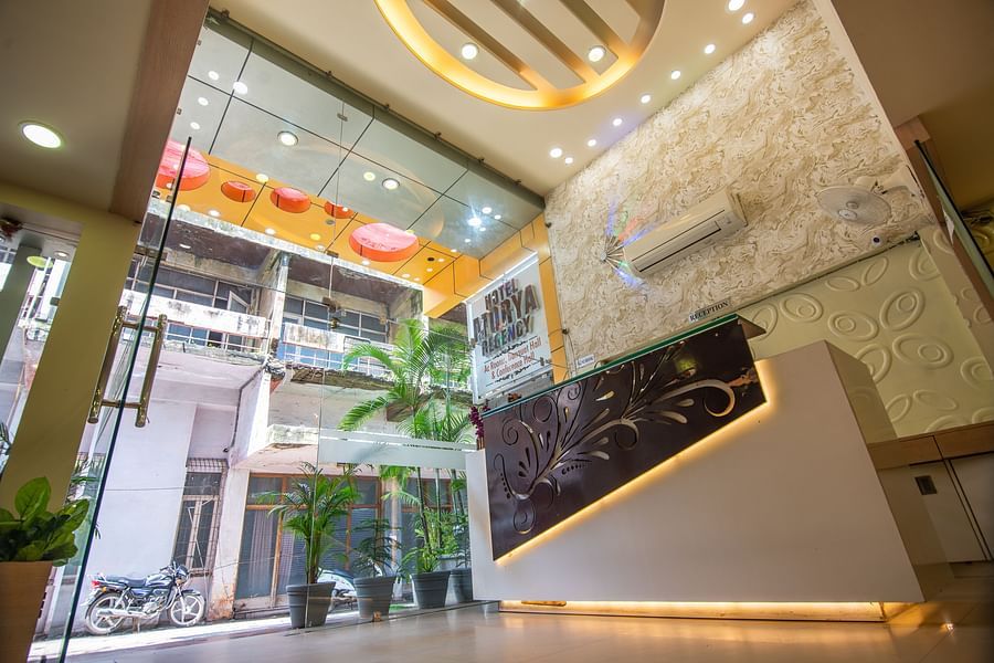 Entrance area of Hotel Morya, Bhopal