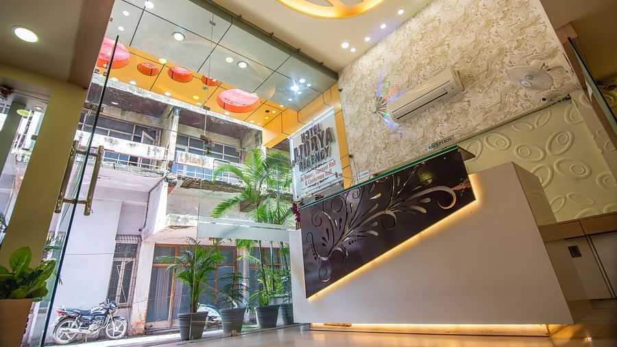Entrance area of Hotel Morya, Bhopal