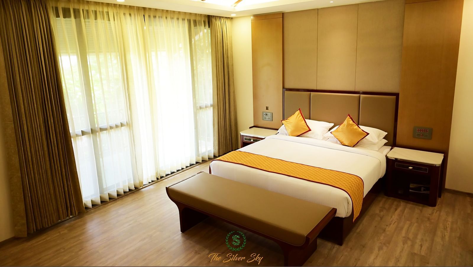 Interior of Serenity Suites at Patio at The Silver Sky Hotels and Resorts, Chikkamangaluru 2