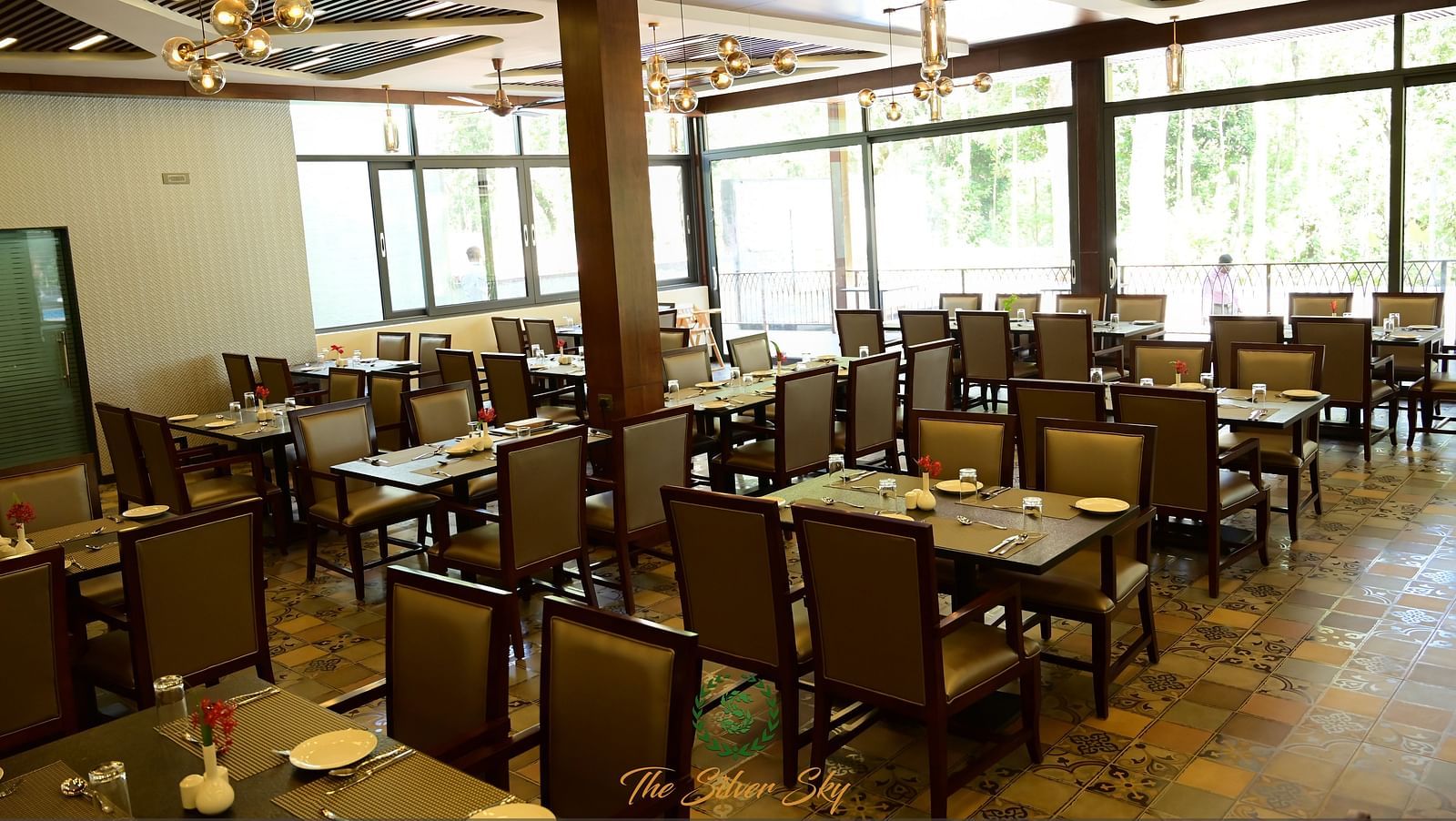 The Silver Spoon Restaurant at The Silver Sky Hotels and Resorts in Chikkamangaluru 2