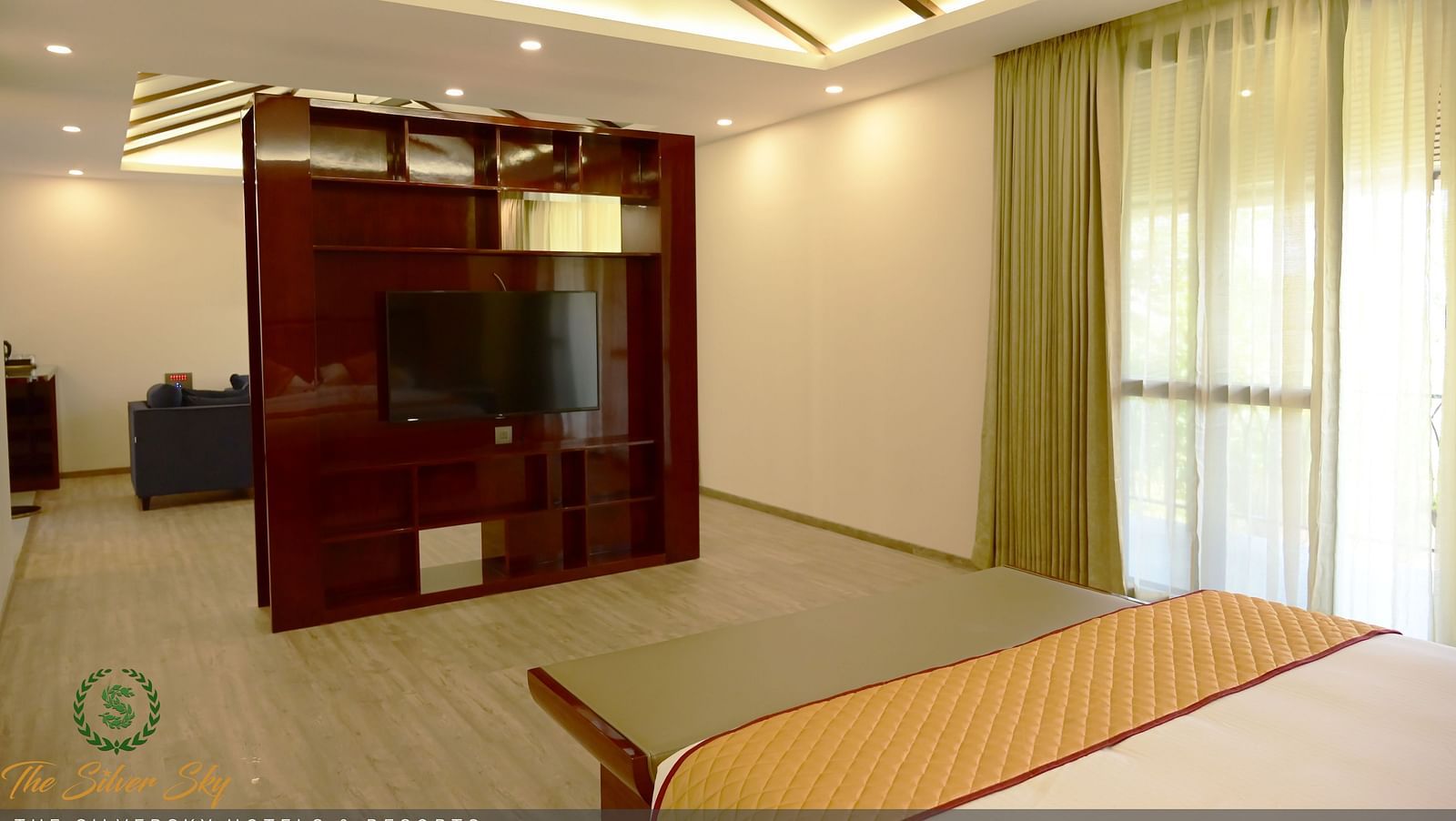 Interior of Serenity Suites at Patio at The Silver Sky Hotels and Resorts, Chikkamagaluru