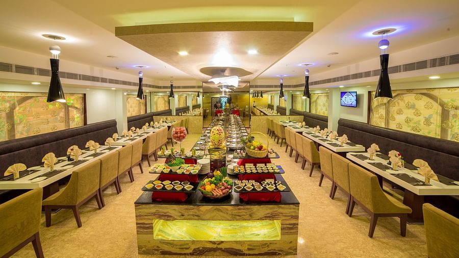 seating area at Quintessence Restaurant in Chennai - Hotel Raj Park, chennai