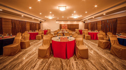 overview of the Event hall at our hotel in Chennai Central - Raj Park Hotel, Chennai