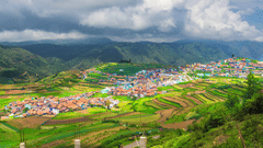 beautiful valley view