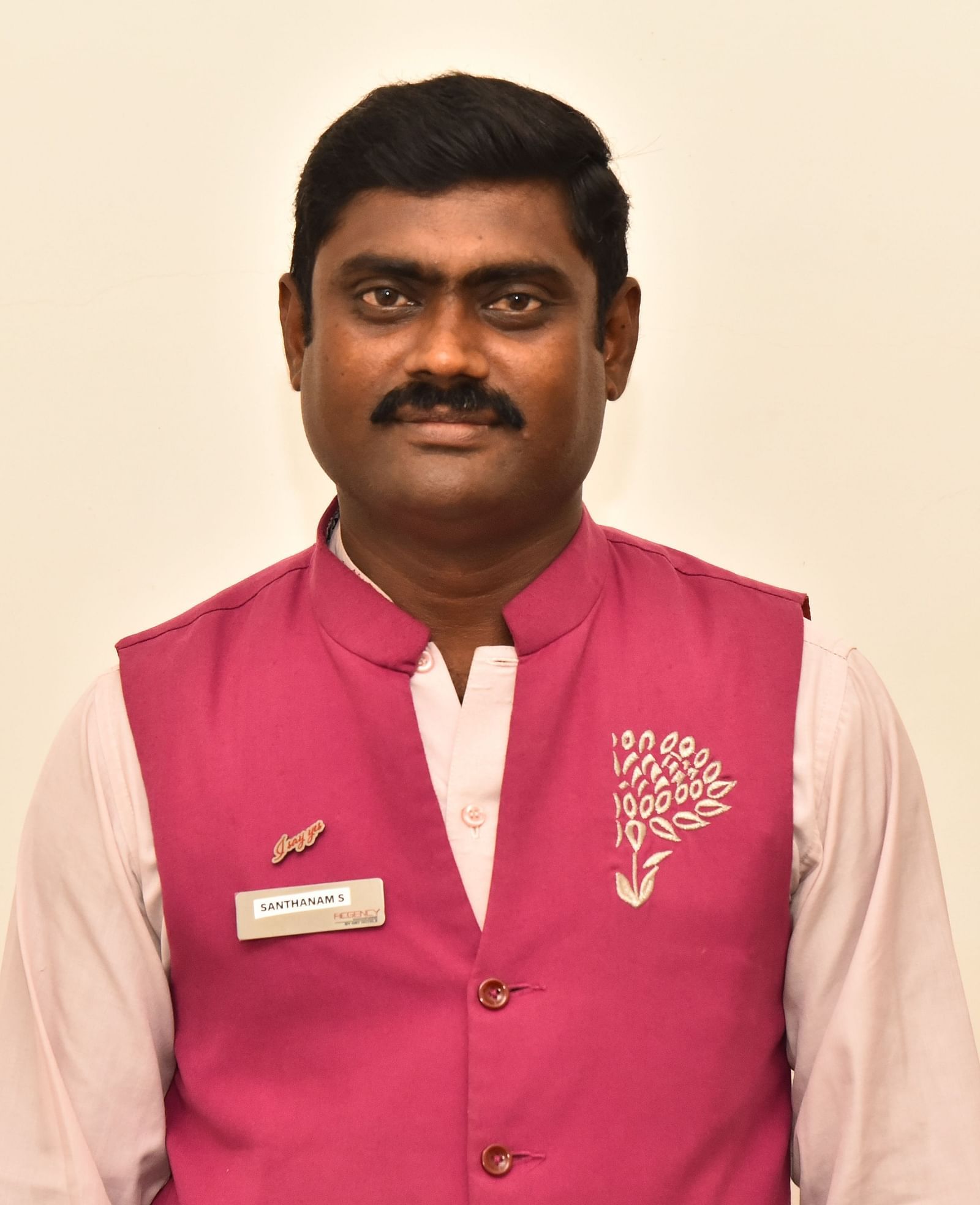 A photo of Mr. Santhanam at Regency Kanchipuram By GRT Hotels.