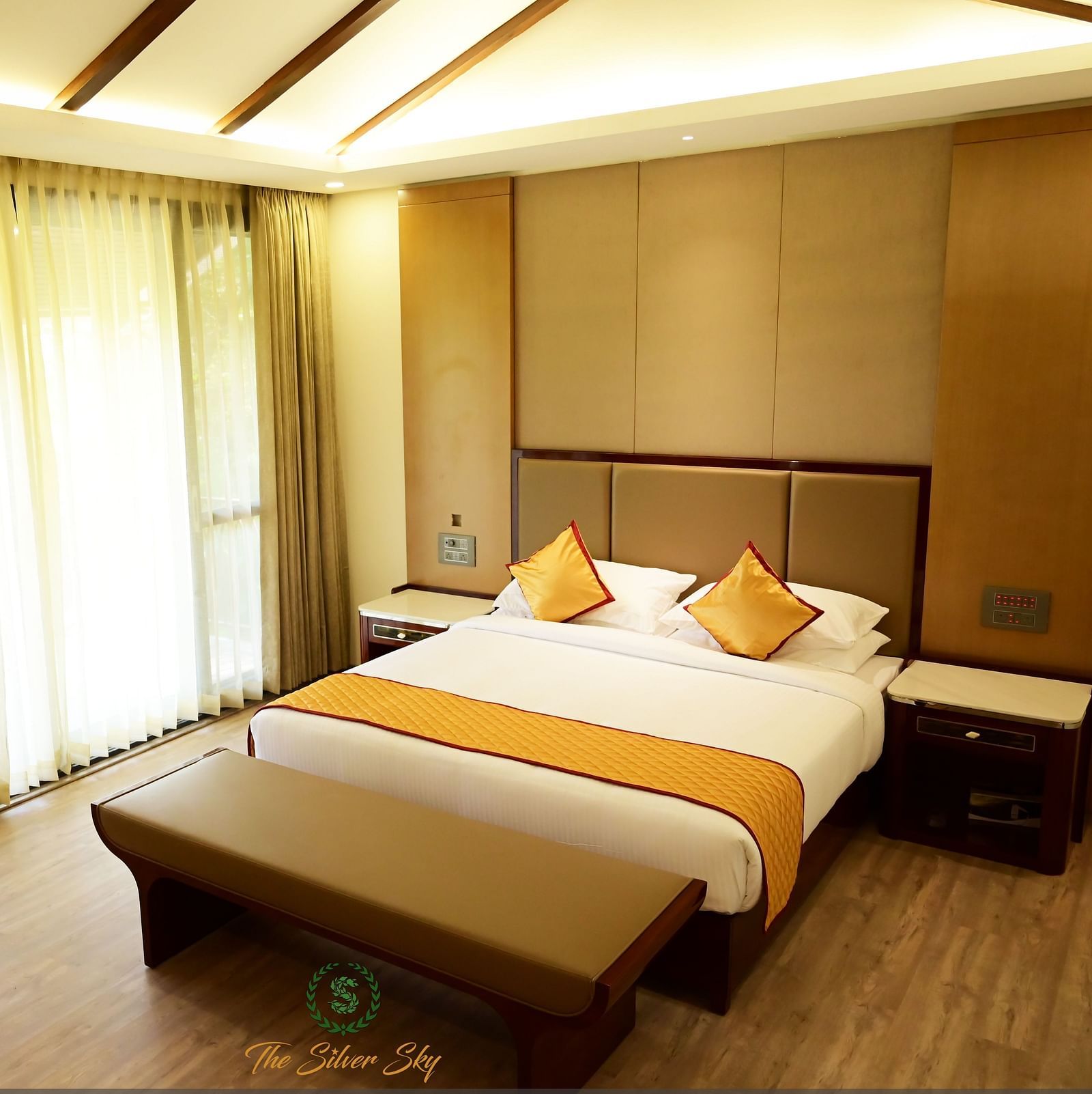 Interior of Serenity Suites at Patio at The Silver Sky Hotels and Resorts, Chikkamangaluru 2