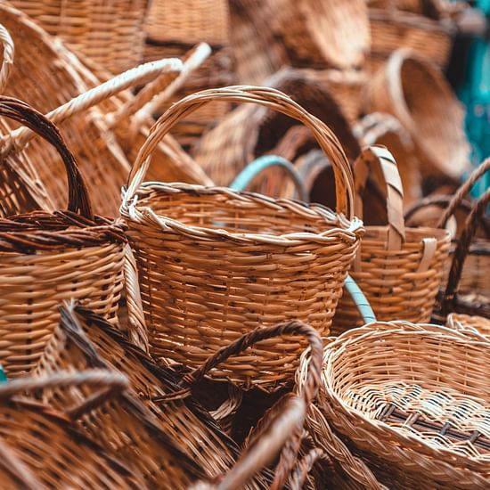 woven baskets