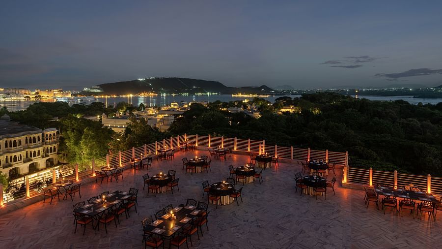 Square Terrave at Chunda Palace, Udaipur