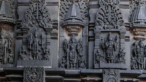 Idols of the lord carved out in stone