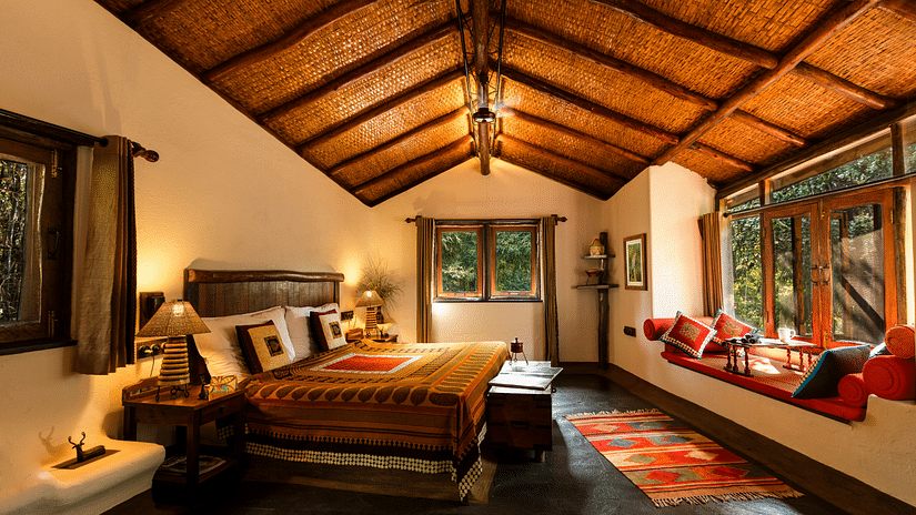 Cottages in Satpura-Reni Pani Jungle Lodge in Madhya Pradesh, resort in satpura national park