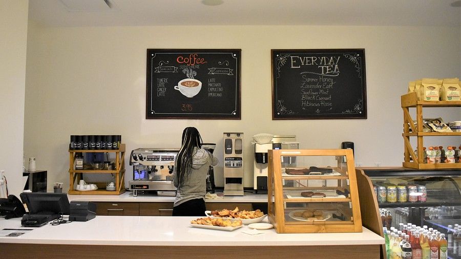 the cafe at YO1 Longevity & Health Resorts, Catskills