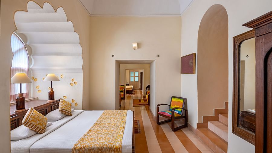 Surya Mahal room at Tijara Fort