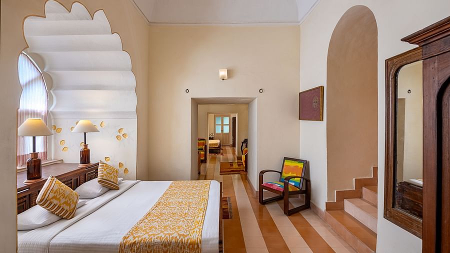 Surya Mahal room at Tijara Fort
