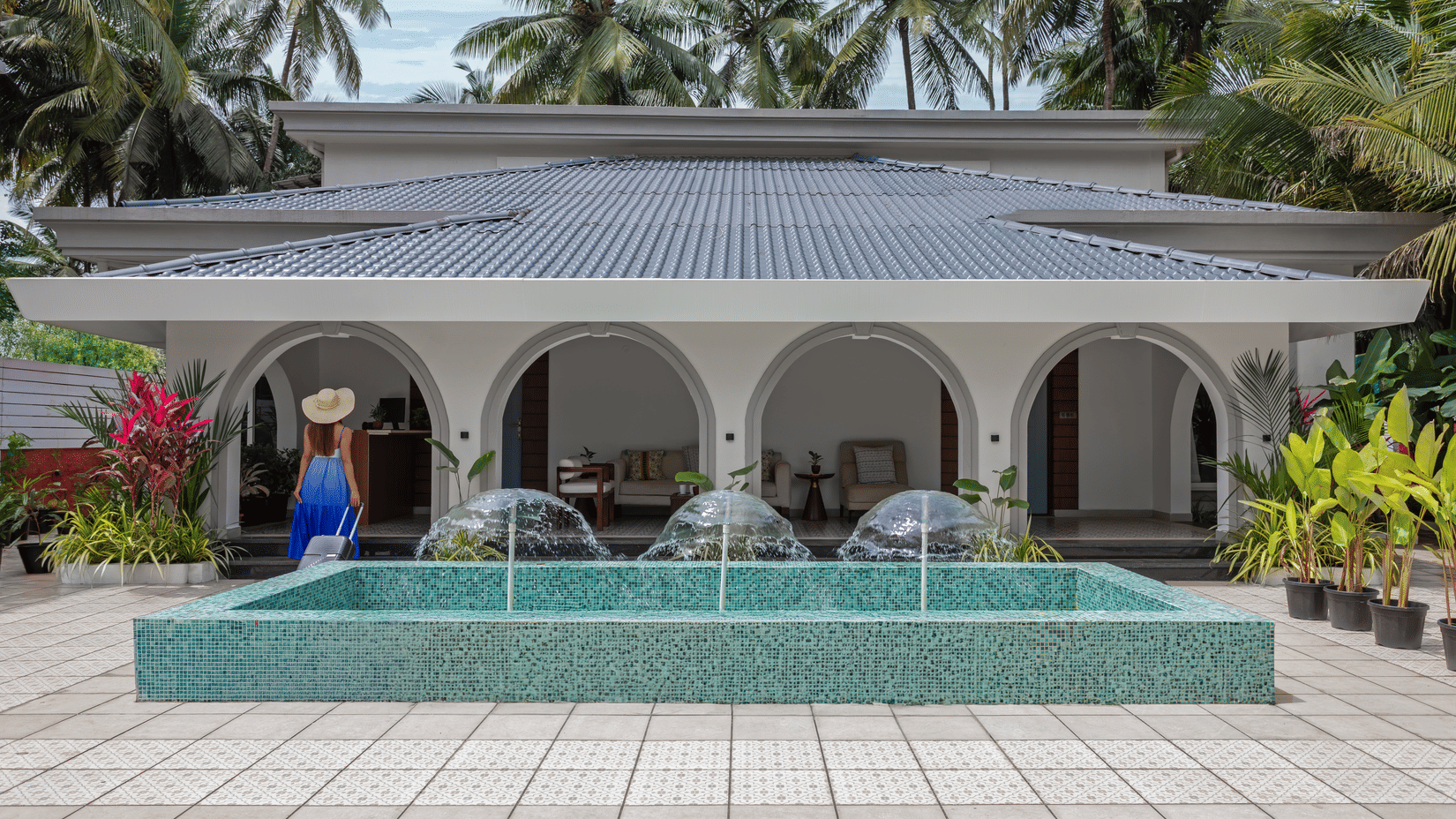 Lamrin Morjim Goa Entrance