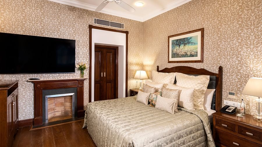 full view image of the Club Room at The Claridges Nabha Residence