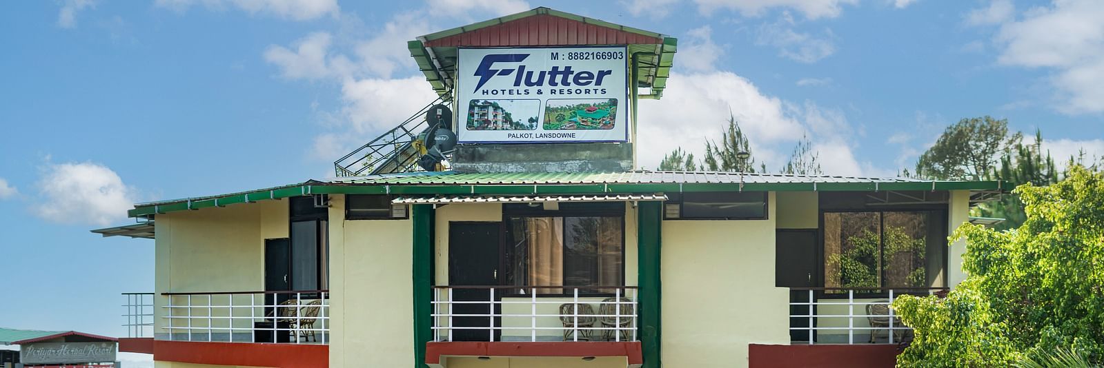 facade of Flutter Hotels & Resorts