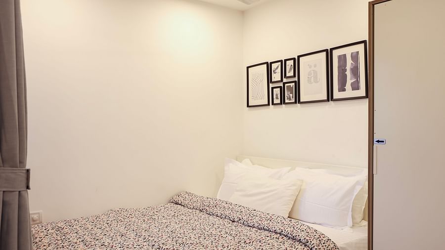Bedroom of room 502 at Wabi-Sabi Juhu 5