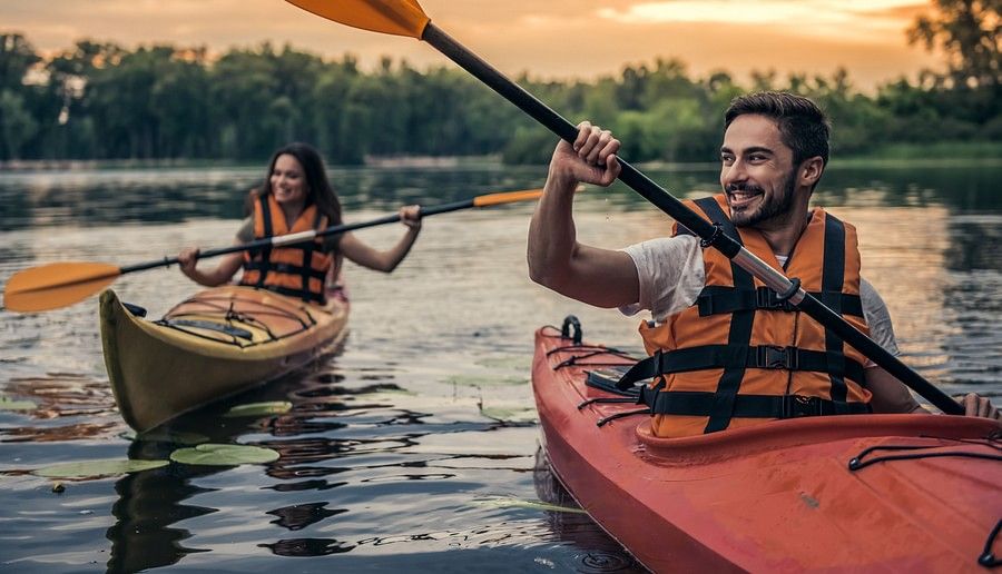 kayaking