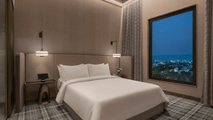 Two bay suite 1918 - Bedroom Twilight - The Residency Towers Chennai