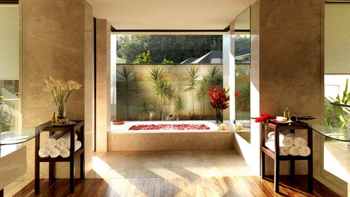 bathtub in one of our rooms