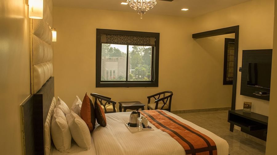 The interiors of the Suite room - Wedlock Greens Hotel Resorts Dhanbad