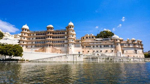 View of a City Palace - Udaipur
